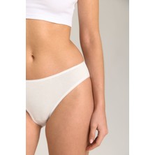 Lovely Things DAISY Micro Modal Slip Külot - Ekru