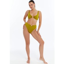 Lovely Things Crystal Balconette Bikini Üst Sütyen - Açık Yeşil