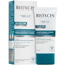 Acnium Sebum Dengeleyici Nemlendirici Krem 50 ml – Yağlı ve Akneye Eğilimli Ciltler Için Hafif Nemlendirici