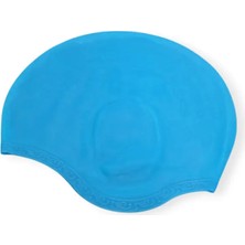 Mustran Silikon Yüzücü Bonesi Unisex Esnek Kaymaz Klasik Yüzme Bonesi Havuz ve Deniz İçin