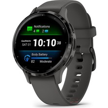 Garmin Venu 3s Health Fitness Gps Slate Bezel/black Band (41MM)