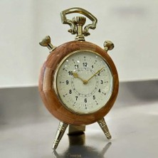 Dekor Arya Dekorarya Heritage Retro Ahşap Masa Saati