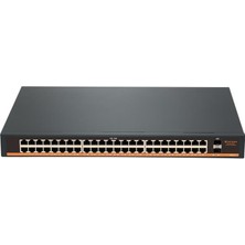 Tuba Toptaş Tıwox TP-G4820-POE800W 48 Port Gıgabıt + 2x 1gb Sfp Uplınk Rackmount Poe Swıtch