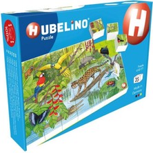Hubelino 35 Parça Puzzle Tropikal Yağmur Ormanında Vahşi Yaşam 410177