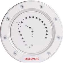 Udemos Wind Serisi Freeflow 360 Derece Dönebilen Magnetik Ring Stand Telefon Tutucu Beyaz