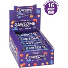 Rawsome Orman Meyveli Glutensiz Ve Vegan Kuruyemiş Barı 40g X 16 Adet