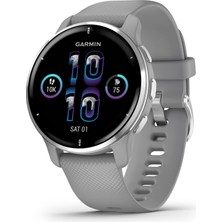 Garmin Venu 2 Plus, Call ve Text ile Gps, Gelişmiş Sağlık Izleme ve Fitness Özellikleri, Gray Band