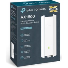 Tuba Toptaş Tp-Lınk Omada EAP610-OUTDOOR AX1800 Dual Band Wıfı6 1xgbıt RJ45 574MBPS/2.4GHZ/1201MBPS/5GHZ Access Poınt (Adaptörlü)