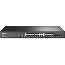 Tuba Toptaş Tp-Lınk Omada TL-SG3428 24 Port Gıgabıt+4xgıgabıt Sfp Uplınk L2+ Yönetilebilir Rackmount Swıtch