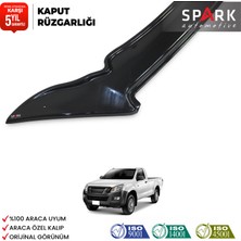 Spark Oto Aksesuar Isuzu D-Max 2012-2017 Yıl Aralığı Uyumlu Kaput Rüzgarlığı 3mm