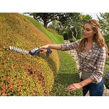 WG801E.5 20VOLT 2.0AH. Li-Ion Şarjlı Profesyonel Avuç Içi Çim Kesme, Çit Budama/çapalama