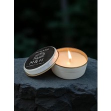 Beyaz Teneke Kokusuz Mum 60 gr
