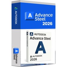 Autodesk Advance Steel 2026 (Windows) - 1 Pc 1 Yıl Autodesk Key + Kurulum Hizmeti