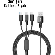 Nemere İthalat 3’ü 1 Arada Hızlı Şarj Kablosu Nemere Ithalat