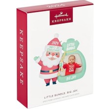 Keepsake Süsü 2024, Küçük Paket Büyük Sevinç 2024 Fotoğraf Çerçevesi, Bebek Duş Hediyeleri