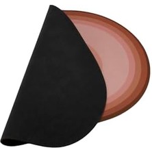 Sihirli Su Emici Banyo ve Çok Amaçlı Kaydırmaz Tabanlı Paspas 58 x 38 Cm, Gül Kurusu