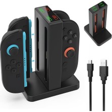 Switch 2 Için Joycon Şarj Istasyonu