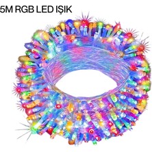 Nemere İthalat 5m LED Işık Renkli Nemere Ithalat