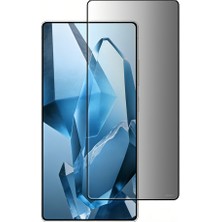 Galaxy S25 Ultra Uyumlu Mohseven Safir Coating Privacy Hayalet Temperli Cam Ekran Koruyucu Siyah