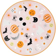 - Groovy Halloween Dinner Plates - Bayramı Karakterli Tabaklar (L) (8'li)