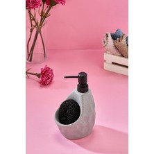 Cooker 650 ml Seramik Süngerlikli Sıvı Sabunluk CKR3558
