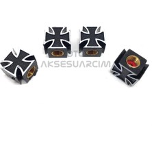 Nemere İthalat Kare Artı Lüx Sibop Kapağı Siyah Beyaz Nemere Ithalat