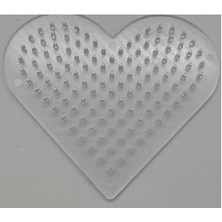 Red Boncuk Tablası-Şeffaf Kalp PPP16-05