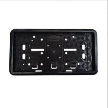 Nemere İthalat Çerçeveli Motosiklet Plakalık Plaka Altlığı Siyah 26X17CM 1 Adet Nemere Ithalat