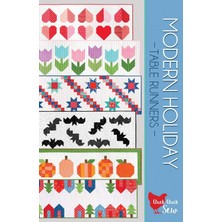 Cluckclucksew Cluck Cluck Sew Modern Tatil Masa Koşucuları Desen