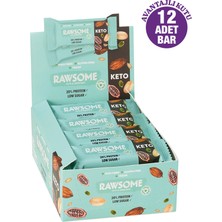 Rawsome Ketojenik Kakaolu Protein Bar 40g X 12 Adet