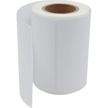 Lamine Termal Etiket 100MM x 70MM Ruloda 500 Adet 40MM Çapında Direk Termal Transfer Etiketi
