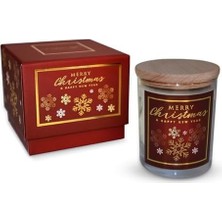 – Yılbaşı Hediyesi, Kar Tanesi, Ahşap ve Baharatlı Sandal Kokulu, Doğal Bio Balmum, 135 G Kokulu Mum, 40 Saat Yanma Süresi, Lüks Kutulu, Kadın ve Erkek Için Şık Yılbaşı Hediyesi