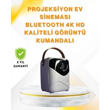 Nemere İthalat Ultra Hd Çözünürlüklü Taşınabilir Projektör – 1920X1080 Piksel Görüntü Kalitesi Nemere