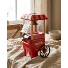 Nemere İthalat PG618 Mısır Patlatma Makinesi Kırmızı Nemere Ithalat