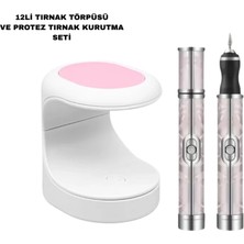 Nemere İthalat Protez Tırnak Kurutma Törpü Seti Nemere Ithalat