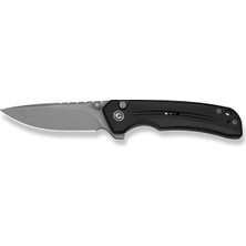 Civivi Tarask Black G10 Handle Gray Stonewashed Nitro-V Blade Çakı