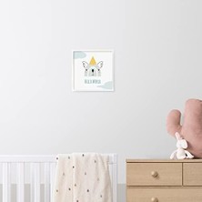 Bebek Odası Için Minimal Tasarımlı Çerçeve - 20X20 Cm, Kendinden Yapışkanlı