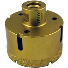 Troy 27450-68 Avuç Taşlamalar Için Seramik Kuru Delici, 68MM