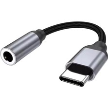 Type-C To 3.5mm Aux Dönüştürücü Type-C To 3.5mm Kulaklık Dönüştürücü Ses Dönüştürücü Kablo