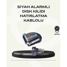 Nemere İthalat Çift Modlu 110DB Alarmlı Disk Kilidi Suya Dayanıklı Nemere Ithalat