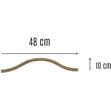 Boyanabilir Dekoratif Duvar Süsü