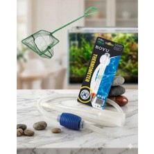 Akvaryum Liya Kepçe 5'', Dip Sifon , Cam Derece