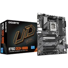 Gıgabyte B760 DS3H LGA1700 Ddr5 7600MHZ(OC) Pcıe 5.0 M.2 Nvme Gigabit Lan Atx Anakart