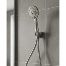 Nemere İthalat Çok Fonksiyonlu El Duşu Başlığı Spiral Hortumlu Dayanıklı Duş Seti Nemere Ithalat