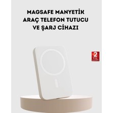 Nemere İthalat 5000MAH Manyetik Powerbank – iPhone Serisi Için Taşınabilir Kablosuz Şarj Cihazı Nemere Ith