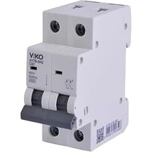 4VTB-2C40 Otomatik Sigorta 4,5ka C Tipi 2 Kutup 40A
