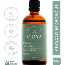 Goya Botanicals Adaçayı Hidrosolü 100 ml - Saf ve Doğal