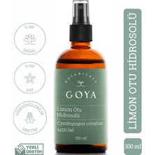 Goya Botanicals Limon Otu Hidrosolü 100 ml - Saf ve Doğal