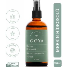 Goya Botanicals Mersin Hidrosolü 100 ml – %100 Saf ve Doğal