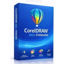 Coreldraw Standard 2021 - 1 Pc Lifetime/ömür Boyu Kalıcı Lisans